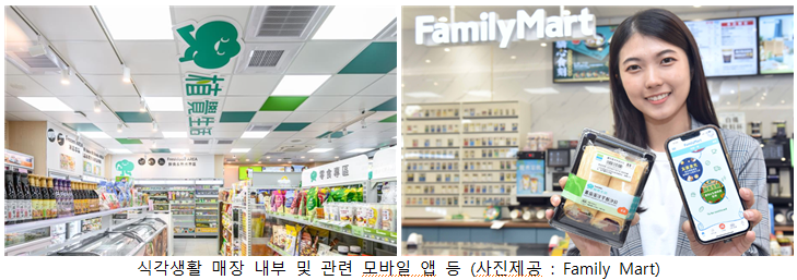 [대만] 제1편의점 ‘Family Mart’ 비건식품 전용 편의점 인기